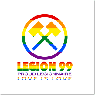 Legion 99 (Pride) Posters and Art